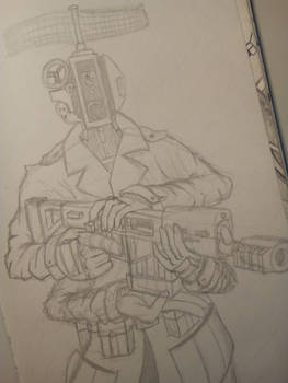 Antimaterial Robot sketch