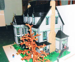 Victorian House: End View