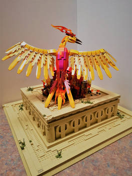 Phoenix at Sunrise : Atop the Temple of Ra