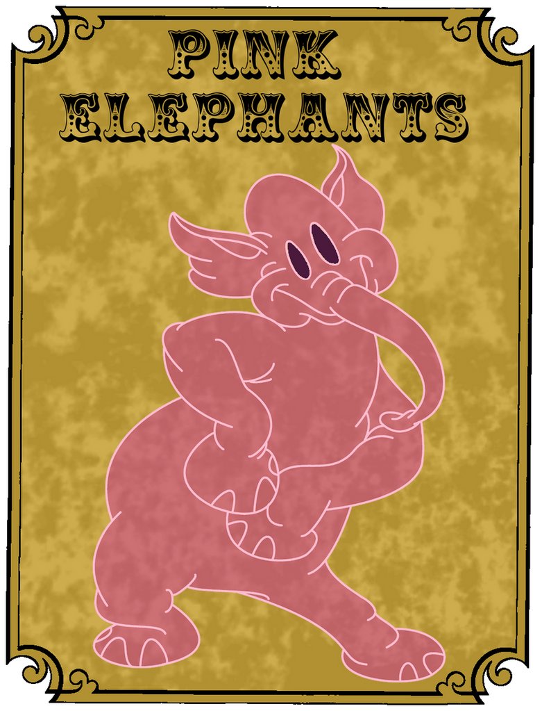 Pink Elephant Script Pink Elephants by Bricerific43 on DeviantArt