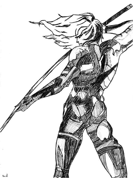 MGS Jack aka raiden by DanAlexandre on DeviantArt