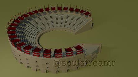 3D Rendered Coliseum