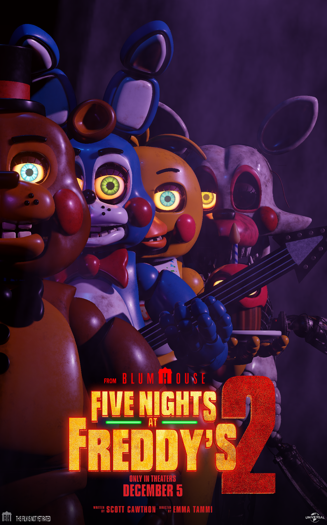 FNAF 2 Movie Poster By Efitzgerald3434 On DeviantArt fnaf-2-movie-poster-by-efitzgerald3434-on-deviantart