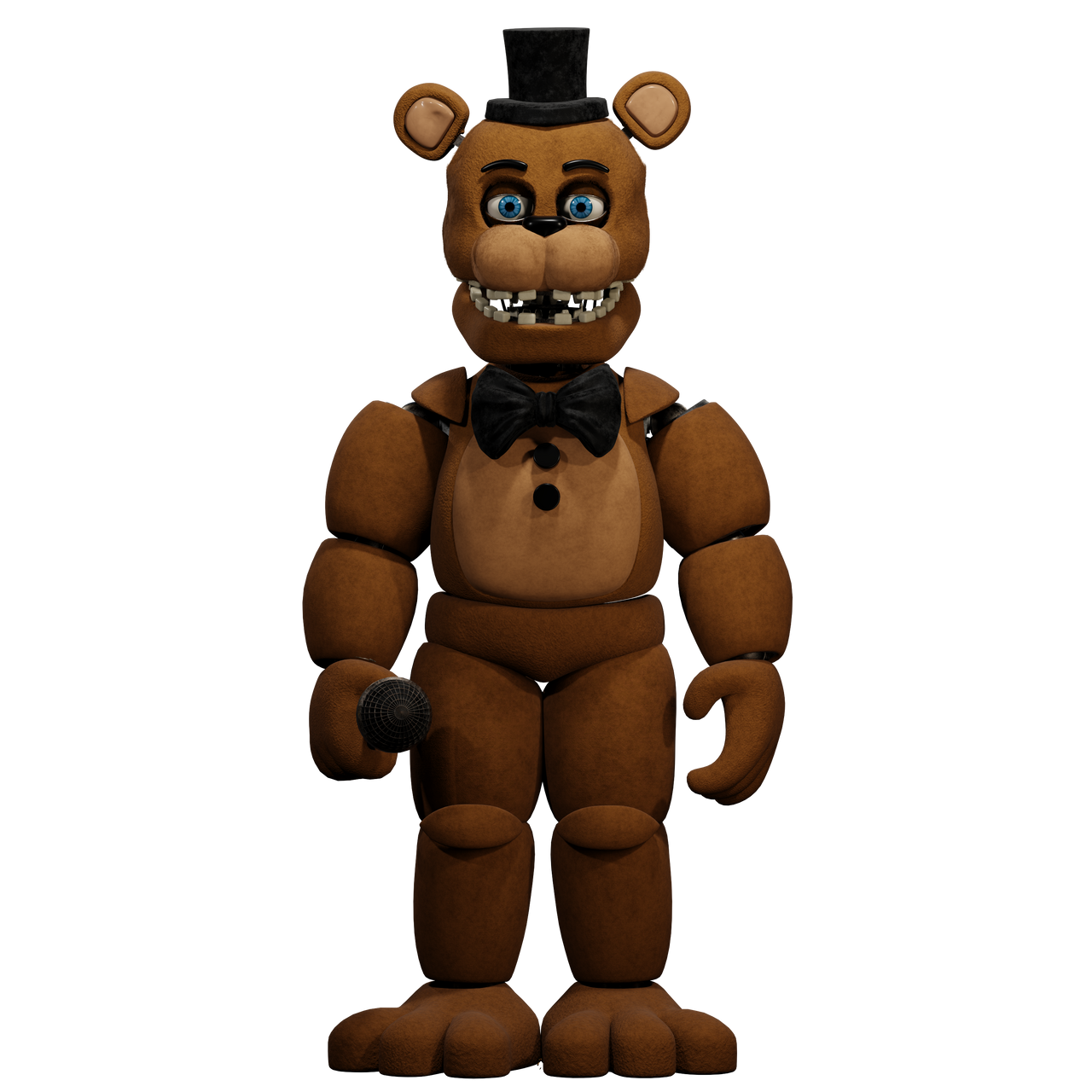 Unwithered Movie Freddy Render by Efitzgerald3434 on DeviantArt