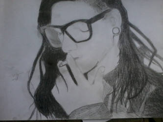 skrillex. by teh-epic-mandarinne