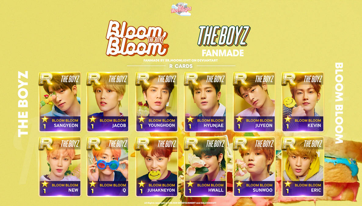 The Boyz Bloom Bloom R Cards Heart Ver By Srmoonlight On Deviantart The Boyz Bloom Bloom R Cards Heart Ver By Srmoonlight On Deviantart