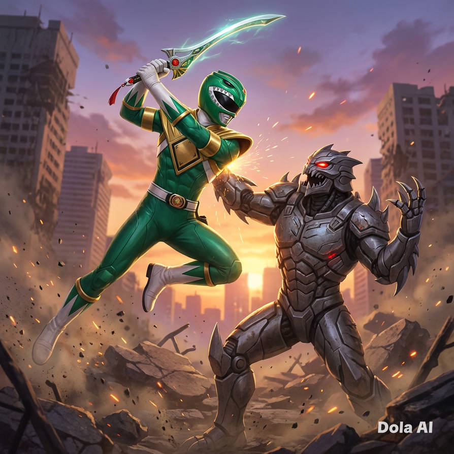 Evil Old Ranger Green ranger vs evil enemy by Jamin19 on DeviantArt