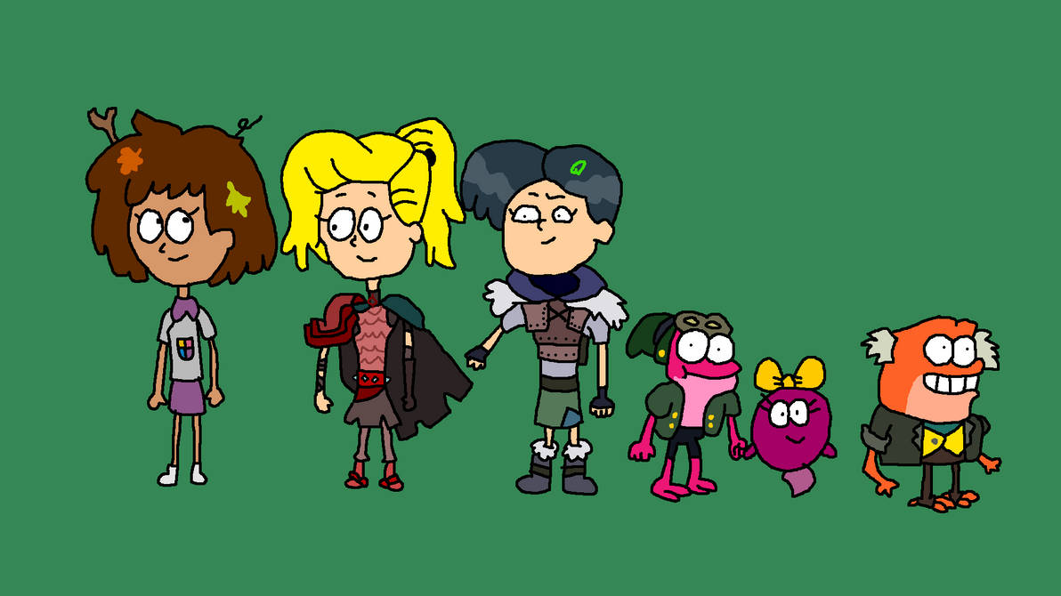 Amphibia characters in my style by PrabowoMuhammad23 on DeviantArt