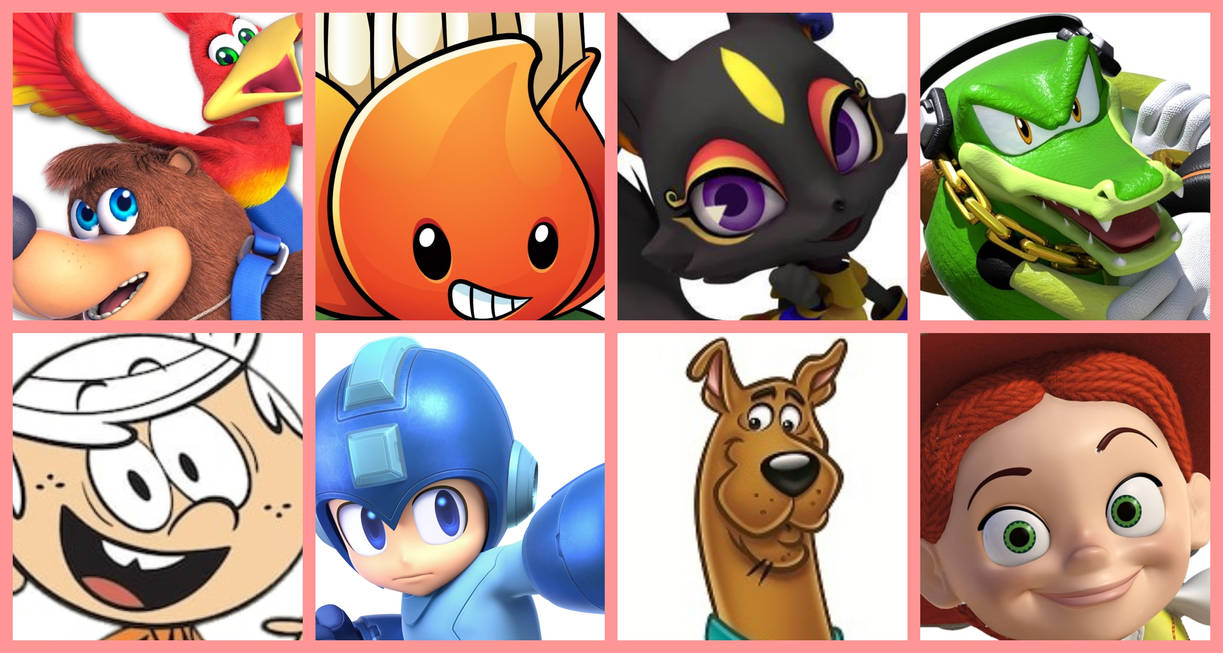 Random Character Collab Trend Random Collage #16 by PrabowoMuhammad23 on DeviantArt