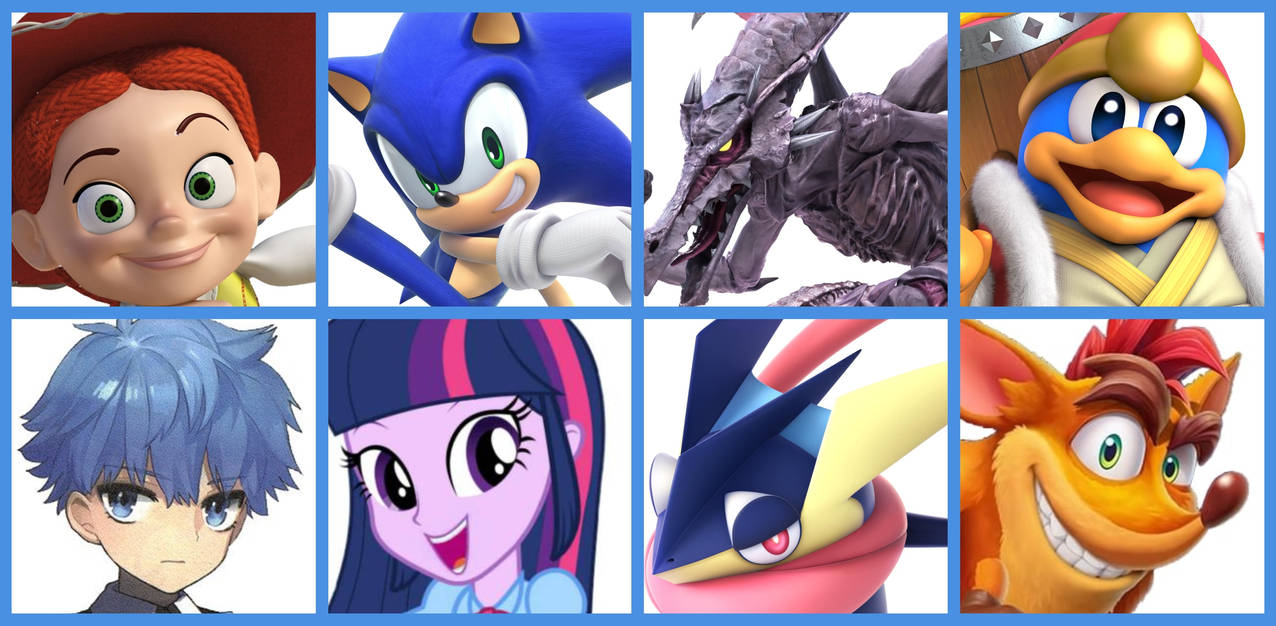 Random Character Collab Trend Random Collage #22 by PrabowoMuhammad23 on DeviantArt