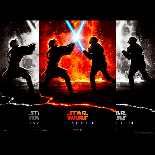 Anakin Vs Obi Wan Kenobi By Graciekane On Deviantart