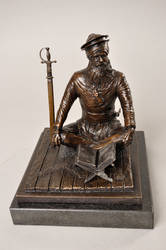 sikh sculptures Baba Deep Singh Ji 2