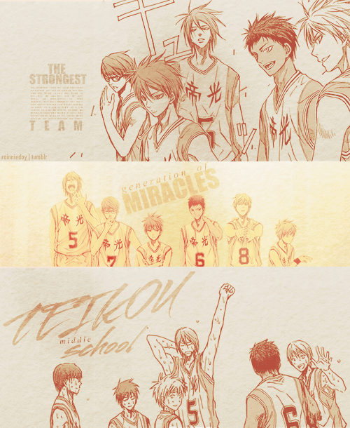 KnB - Kiseki no sedai