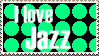 I love jazz stamp by FlyingTanuki