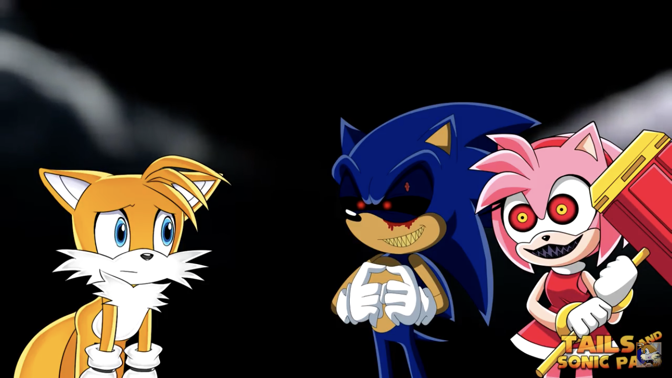 Tails & Sonic Pals 🔧 on X: Sonic . EXE and Possessed Amy pay Tails a  visit .  FT @GottaGoFastYT Art by @Domestic_Maid  & @CuteyTCat  / X