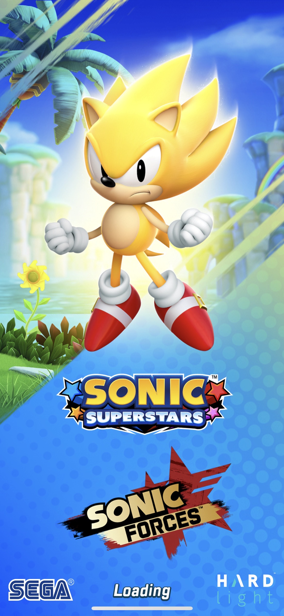 SEGA HARDlight - Classic Super Sonic joins Forces to