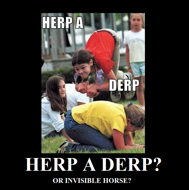 HERP A DERP