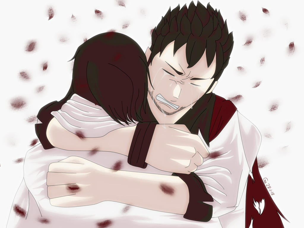 Found a Dying Rose - Qrow and Summer(RWBY) Fan Art