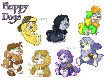 Fluppy Dogs - Practice Sheet