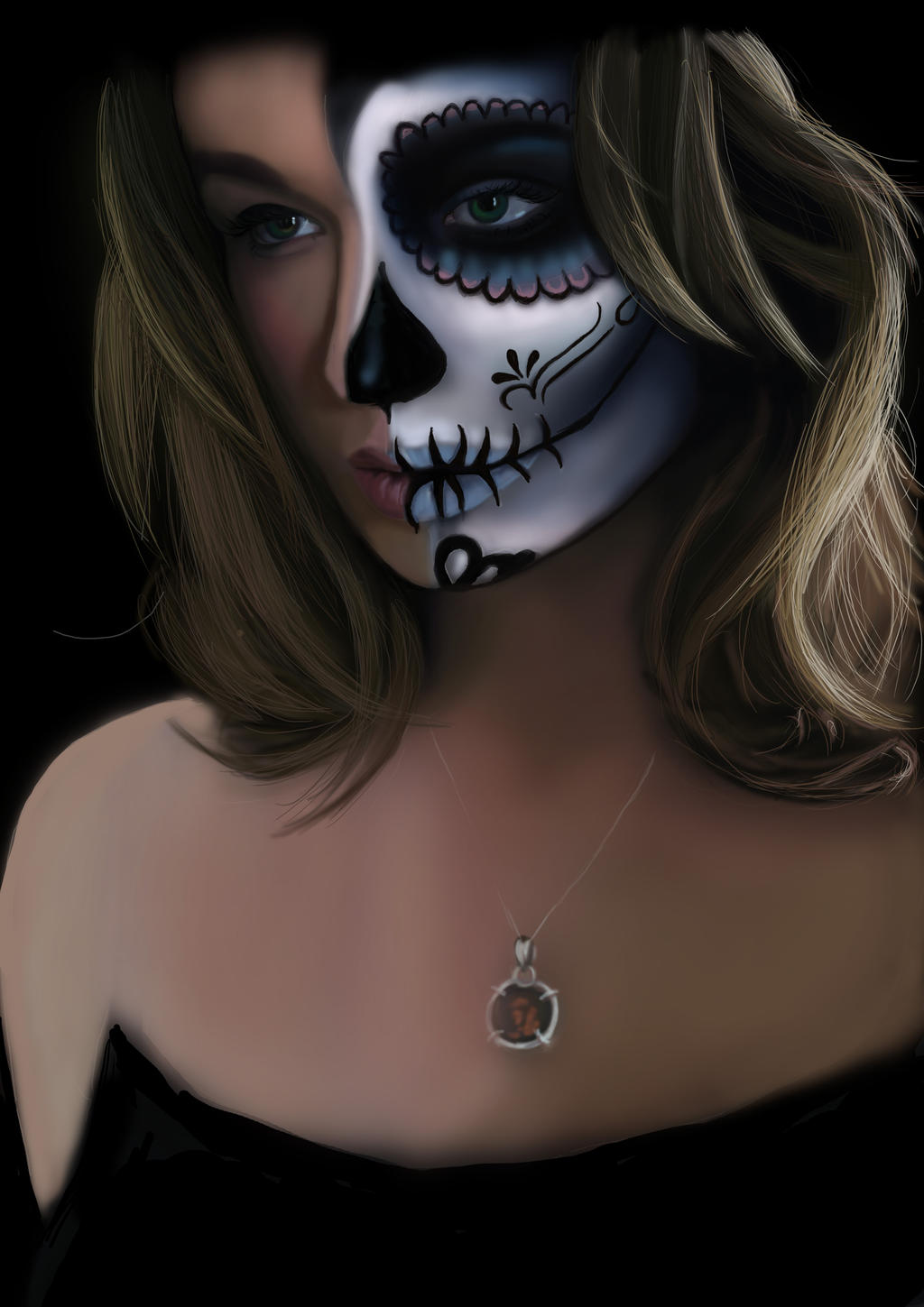 Sugar Skull - Self portrait