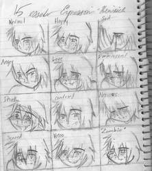 Heinreich: Expressions by Madame-Kichigai