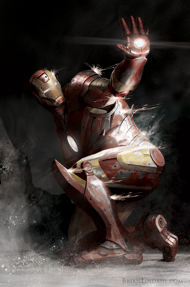 Iron Man Pinned Down