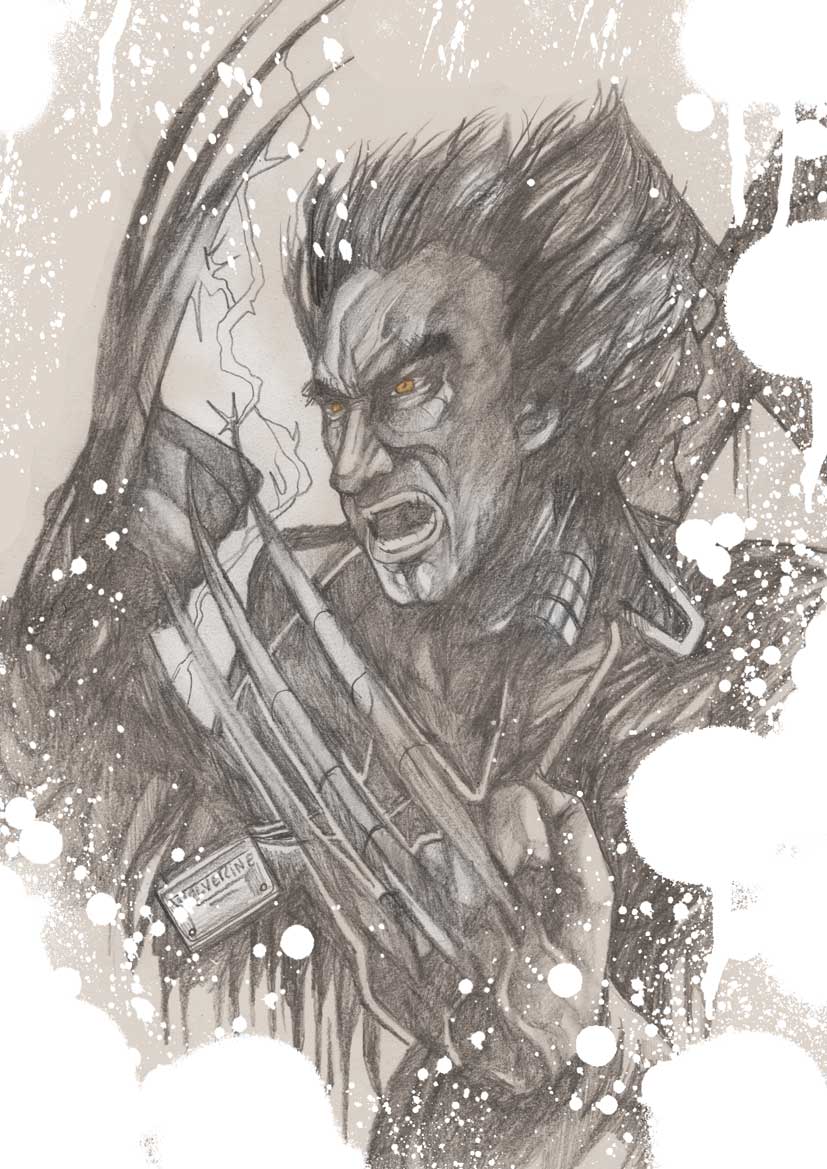 Wolverine pencil