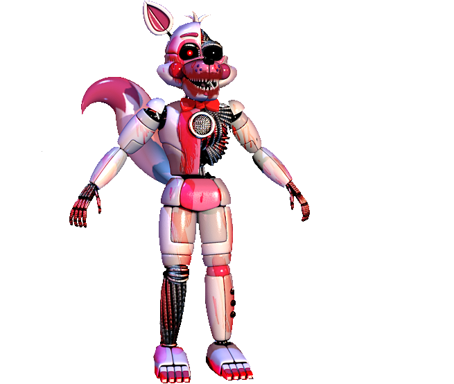 Fnaf 2 Withered Foxy png by Y-MMDere on DeviantArt