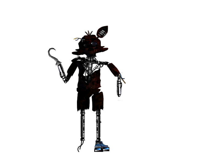 Fnaf 2 Withered Foxy png by Y-MMDere on DeviantArt