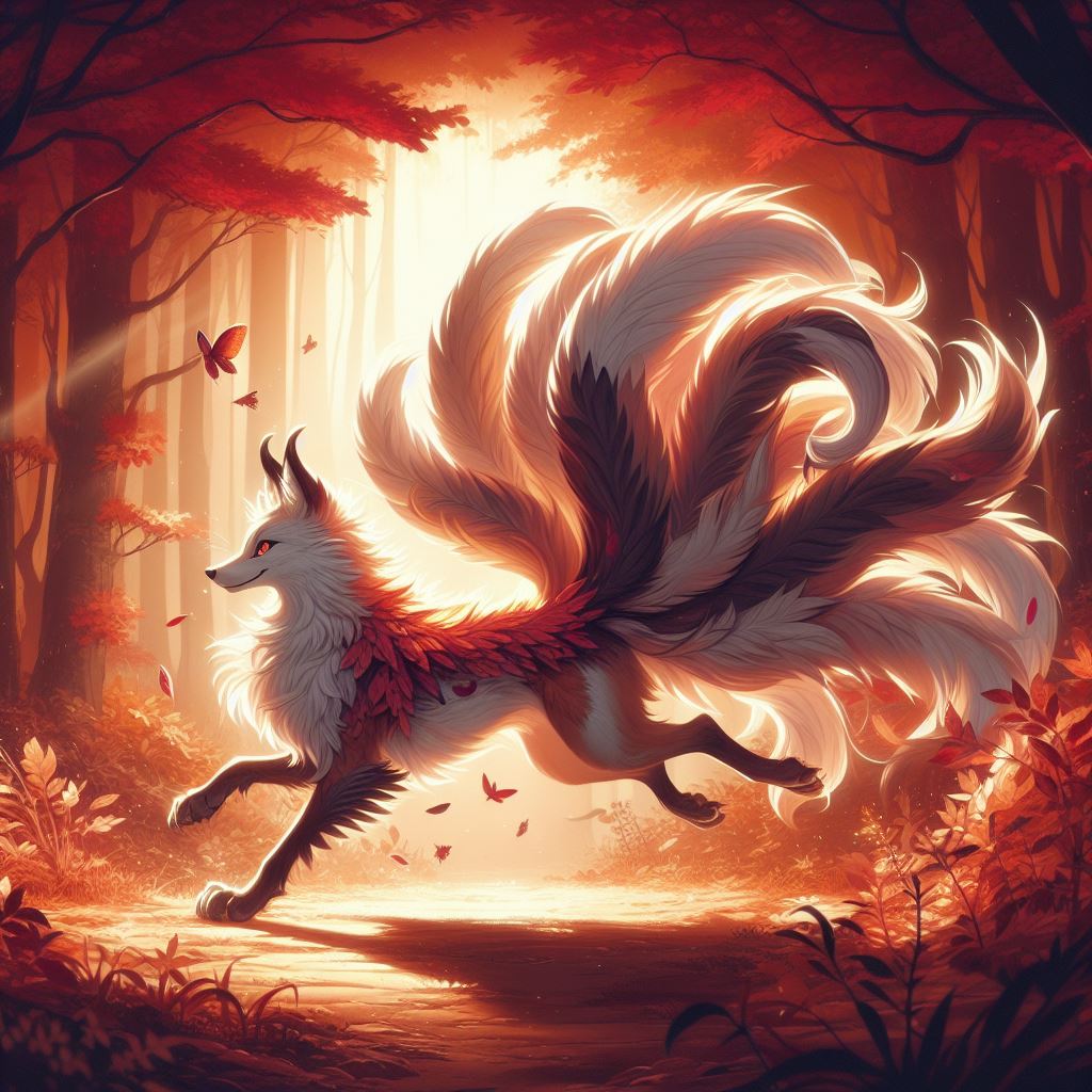 nine-tailed fox by AshleytheAngel on DeviantArt