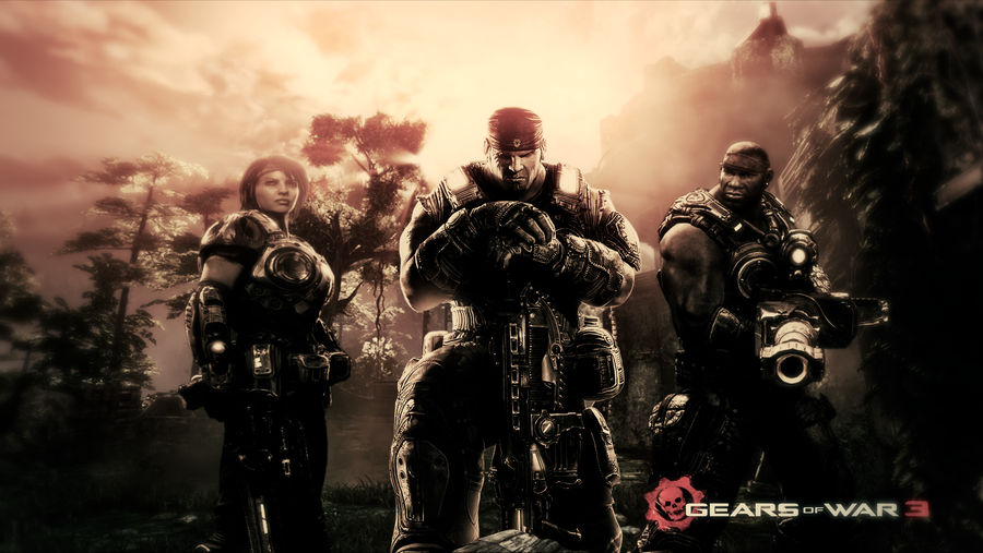 Gears of War 3 team