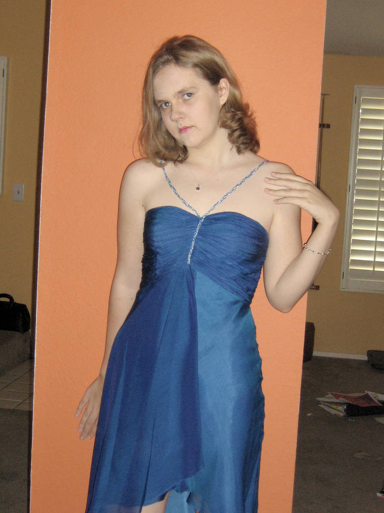 my 8th grade prom dress by SelelunaDracona on DeviantArt