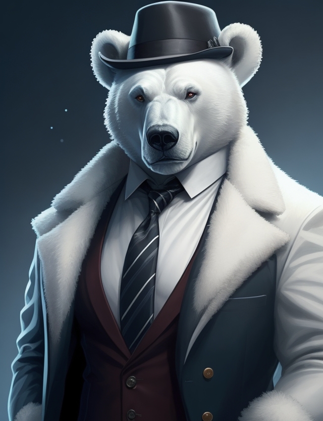 Humbear MAFIAnimals polar bear humanoid half hum 0 by Jults114 on DeviantArt