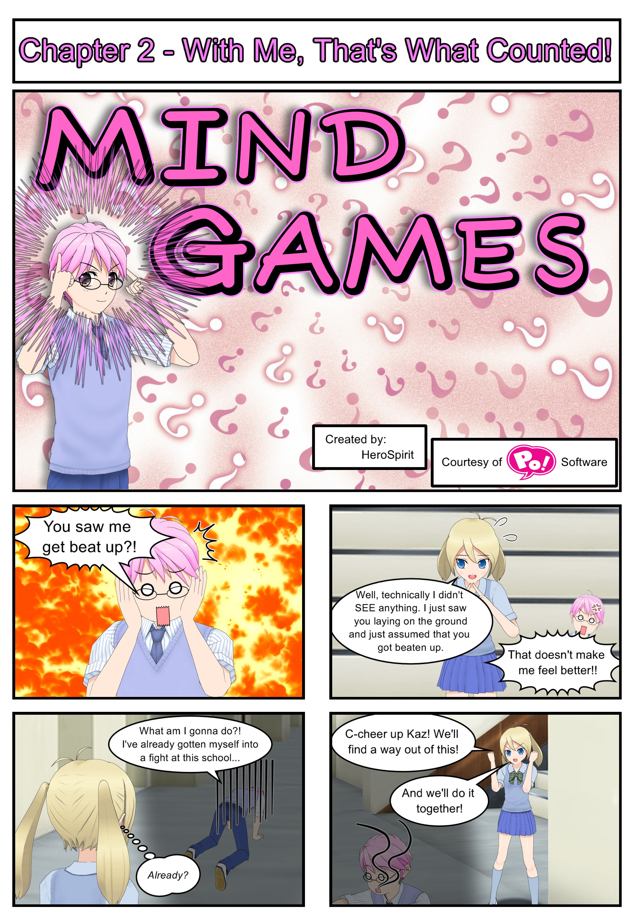 Mindloop Deviantart Game Mind Games Chapter 2 Page 1 by HeroSpirit on DeviantArt