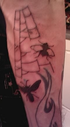 close up of tat i did