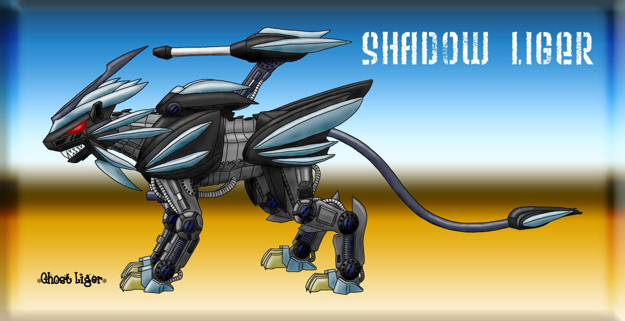 Shadow Liger redo by GhostLiger on DeviantArt