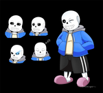 So many Sanses by GhostLiger