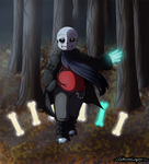 Gaster's Angel of Vengeance by GhostLiger