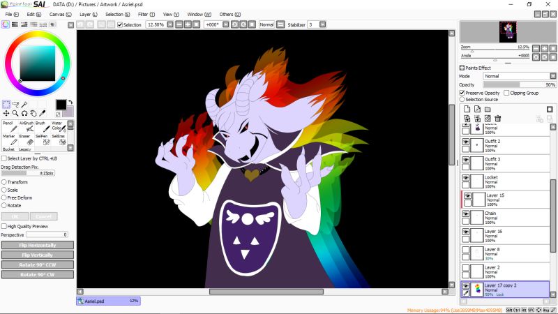 Asriel by GhostLiger Asriel by GhostLiger