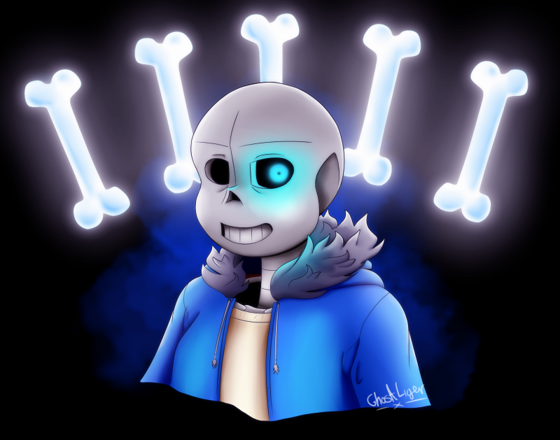 Sans remake by GhostLiger on DeviantArt