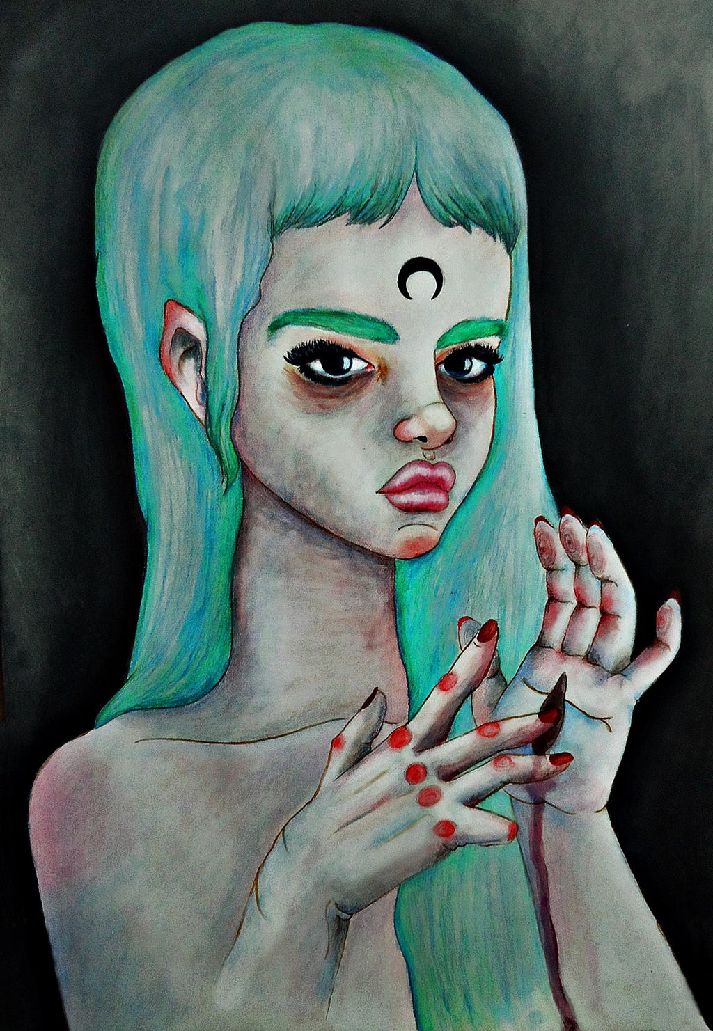 Hermana Fea by LaLocadelColor on DeviantArt