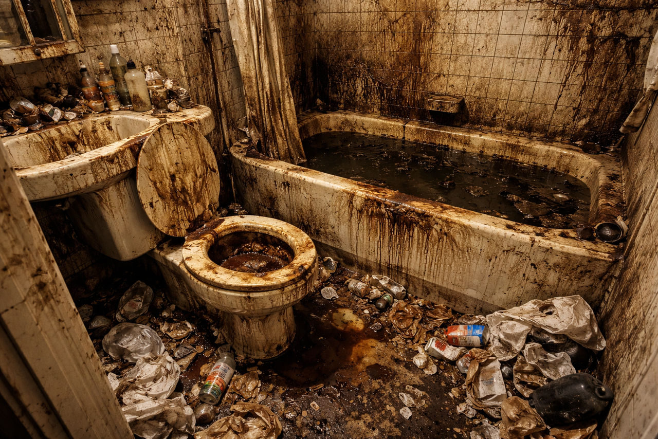 Filthy Disgusting Computer Room Filthy... Disgusting... Horrible... by artskull on DeviantArt