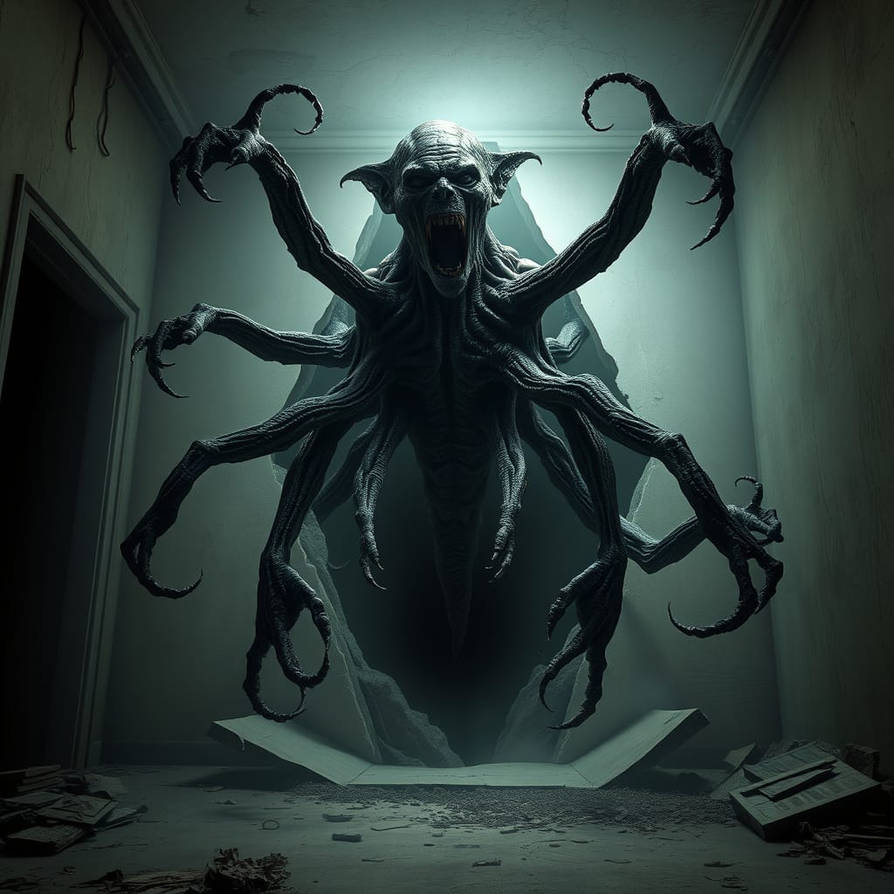 Crawling One Lovecraftian Horror Creature Emerges by artskull on DeviantArt