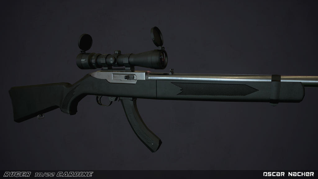 Sci Fi Ruger Ruger 10/22 by Fierolobo on DeviantArt
