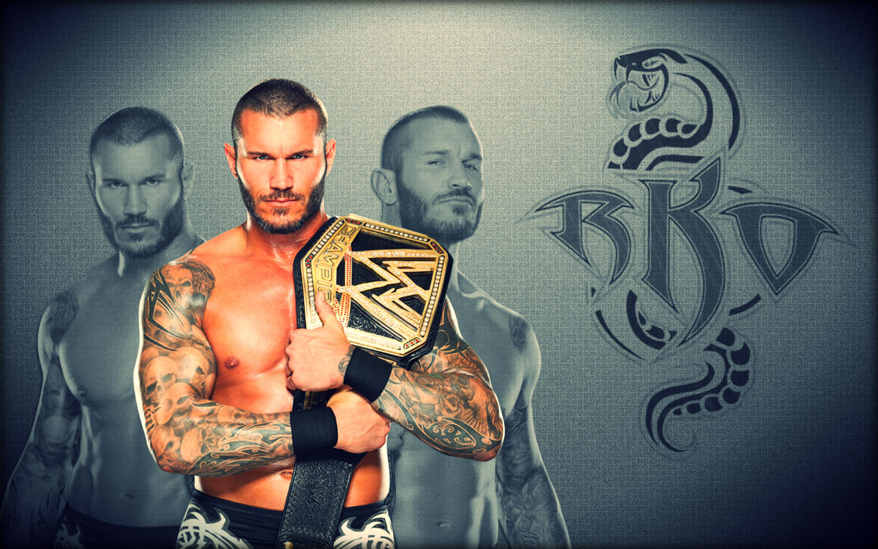 WWE Champion Randy Orton Wallpaper by yuud on DeviantArt
