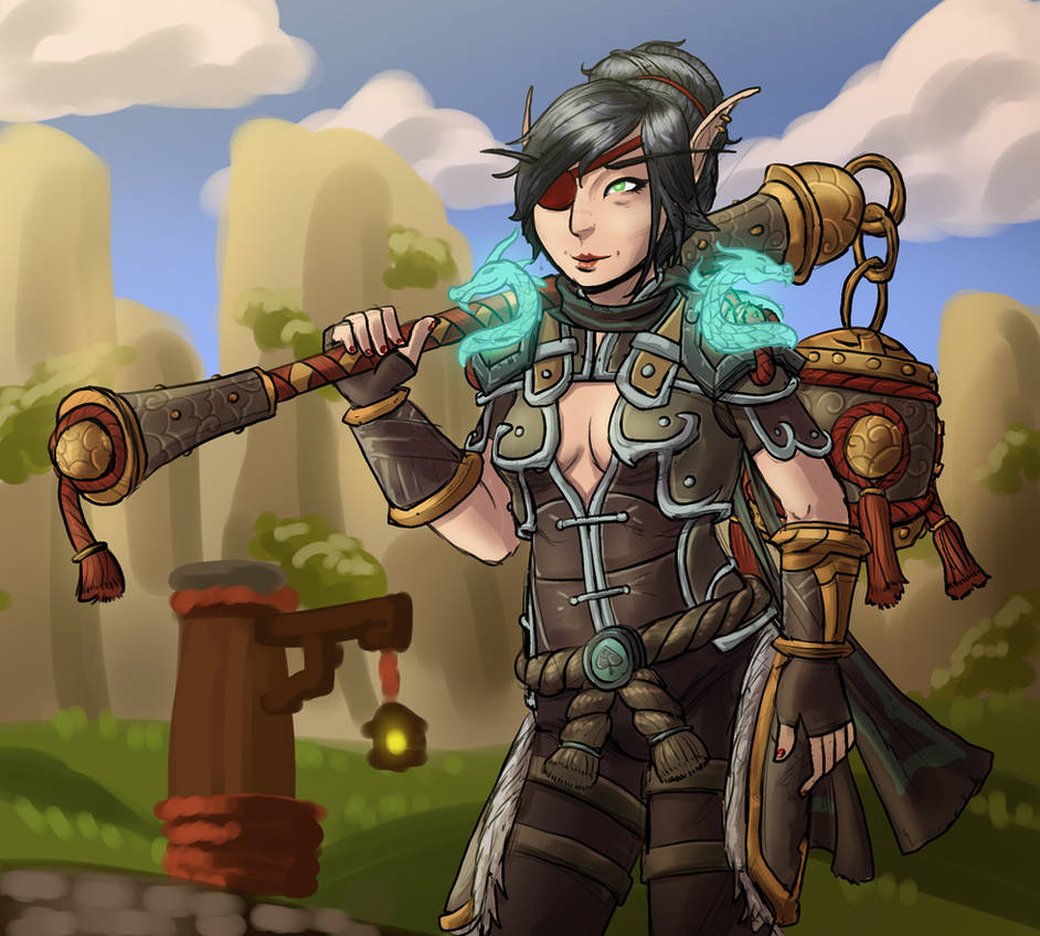 Keladria Dawnsinger by rincewindmog