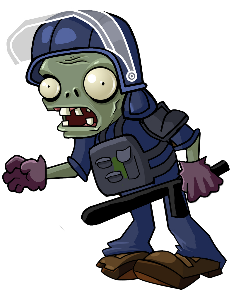 Zombie Riot Control Plants vs Zombies Riot zombie first game style by KnockoffBandit on ...