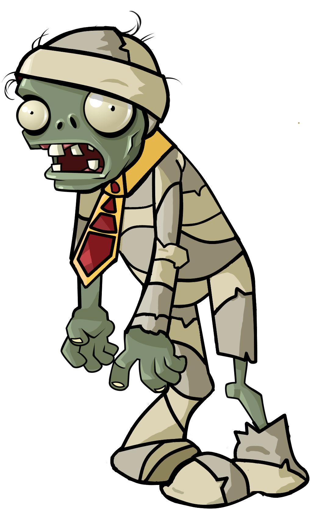 Regular Zombie from Plants vs Zombies  Plant zombie, Plants vs zombies,  Zombie drawings