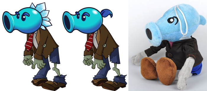 Plants vs zombies repeater plush shop