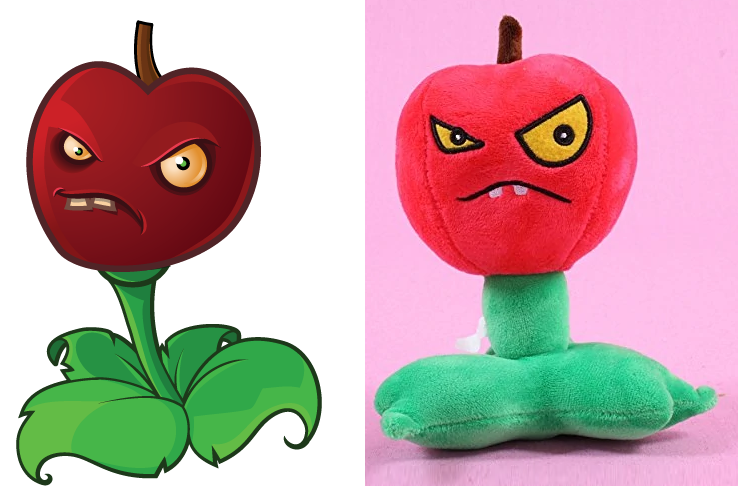 Plants vs zombies umbrella online leaf plush